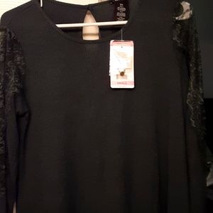 Premise dark green sweater brand new